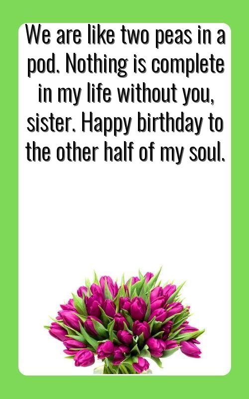 birthday prayer for a sister
